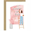 Carte aquarelle & dorure - Proud of you - ATWS