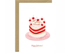 Carte aquarelle - Love Sucks Cake - ATWS