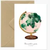 Carte aquarelle - The world - ATWS