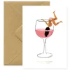 Carte aquarelle Just a drink - ATWS