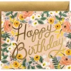 Carte d'anniversaire - Roses