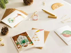Carte d'anniversaire aquarelle & dorure - Mexican Birthday - ATWS