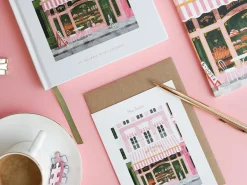 Carte d’anniversaire aquarelle & dorure - Birthday Bakery - ATWS