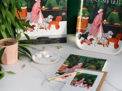 Carte d'anniversaire aquarelle & dorure - Birthday dog lovers - ATWS