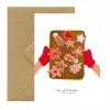 Carte de Noël aquarelle - Christmas cookies - ATWS