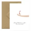 Carte de Noël aquarelle - Merry Christmas y'all - ATWS