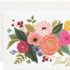 Carte de remerciements - Bouquet de fleurs