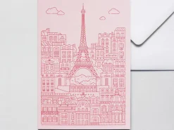 Carte Paris rose - The City Works