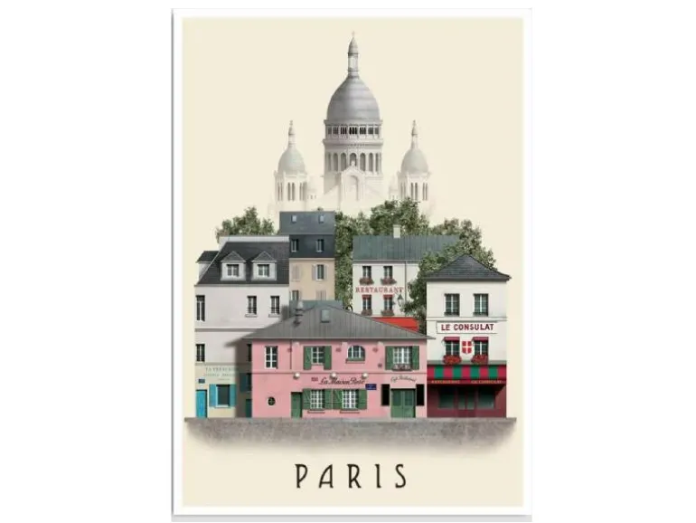Carte postale A6 Paris I - Martin Schwartz