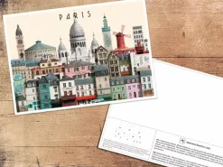Carte postale A5 Paris III - Martin Schwartz