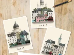 Carte postale A6 Paris V - Martin Schwartz