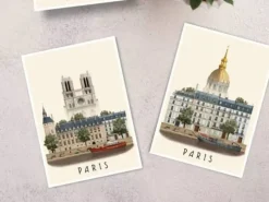 Carte postale A6 Paris V - Martin Schwartz