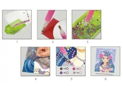 Cartes à créer Demoiselle de Diamants - Crealign