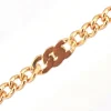 Chaine gourmette nuage 1,3 mm dorée à l'or fin 24K x 20 cm