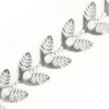 Chaine épi feuilles - flash argent 925 x 20 cm