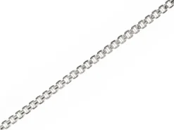 Chaine vénitienne 1,2 mm - laiton flashé argent 925 - qualité premium