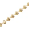 Chaîne coquillage - Doré à l'or fin 18k