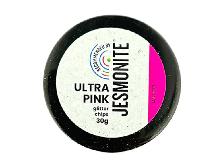 Éclats de paillettes pour Jesmonite 30 gr - Ultra rose