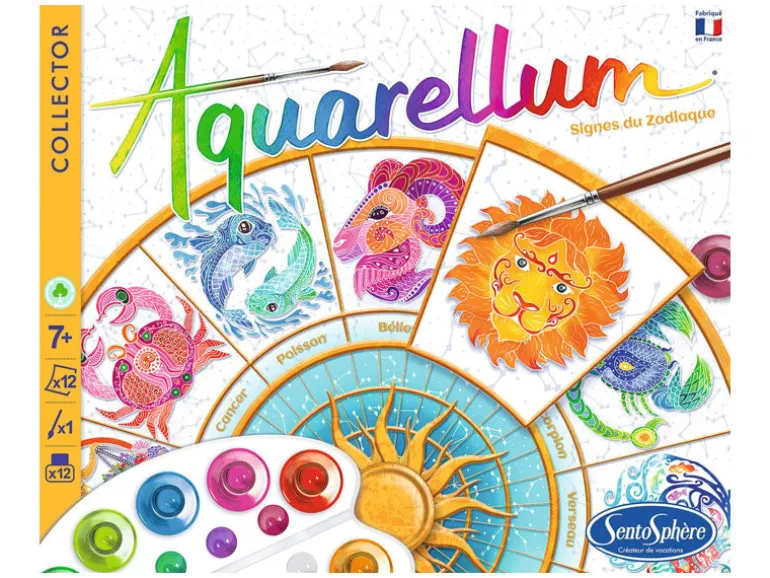 Coffret Aquarellum - Zodiaque
