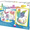 Coffret Aquarellum junior - Oiseaux du paradis