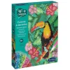 Coffret canevas à diamanter - Toucan