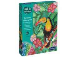 Coffret canevas à diamanter - Toucan