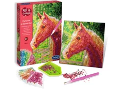 Coffret canevas à diamanter - Cheval