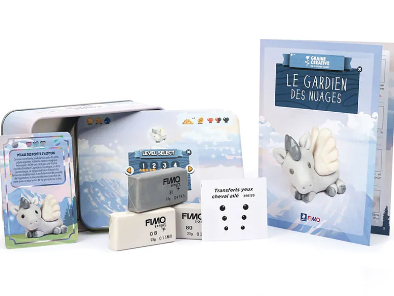 Coffret Collector FIMO - Mes figurines fantastiques - Pégase