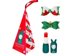 Coffret de Noël - Baume à Lèvres Cerise & Pinces à Cheveux - Inuwet