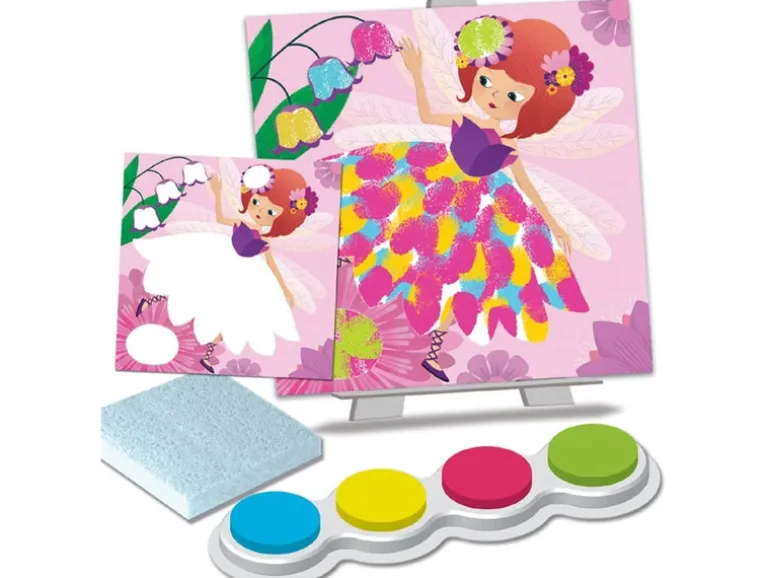 Coffret de peinture au doigt "Monde féérique"