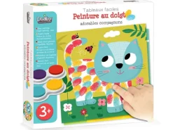 Coffret de peinture au doigt "Adorables compagnons"