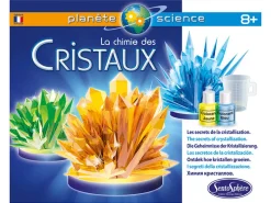 Coffret d'expériences scientifiques -La chimie des cristaux