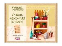 Coffret Fimo Miniatures Jardin - Graine Créative