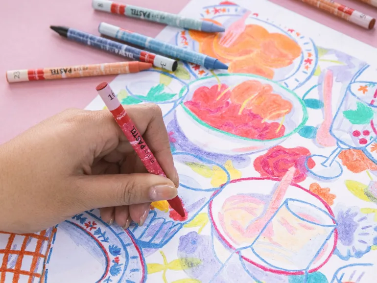 Coffret pastel au numéro - Petit Pastel - Comme un dimanche
