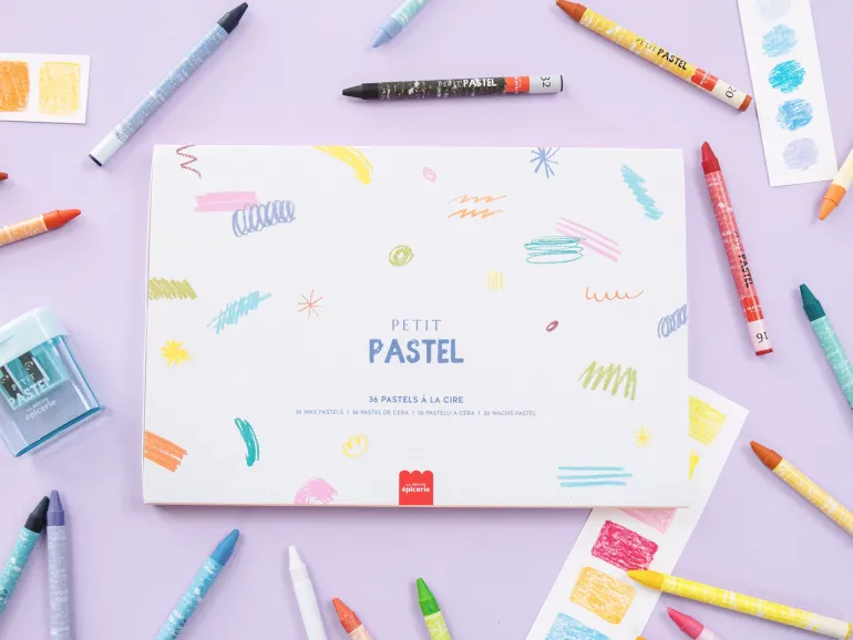 Coffret pastel au numéro - Petit Pastel - Comme un dimanche