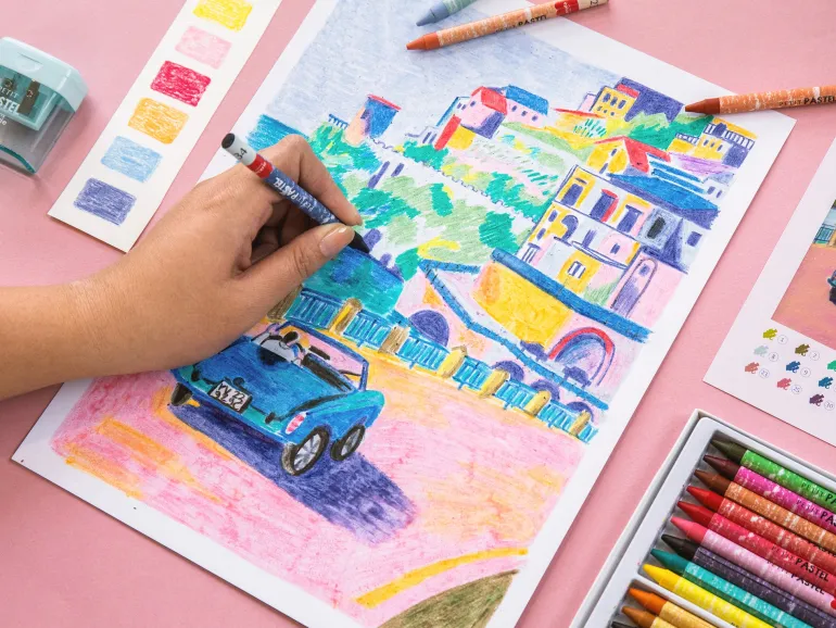 Coffret pastel au numéro - Petit Pastel - Drive