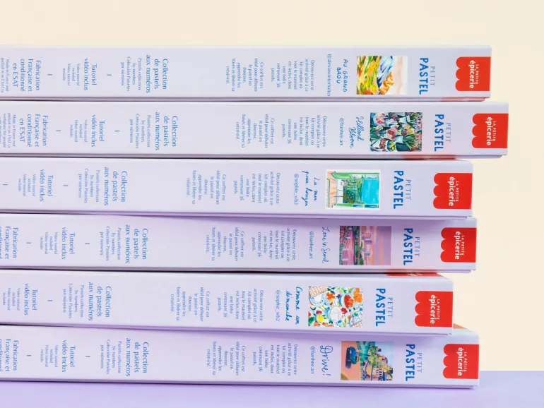 Coffret pastel au numéro - Petit Pastel - Holland Bloom