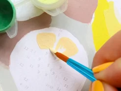 Coffret peinture au numéro - Petit Pinceau - Citrons de Menton par La Petite Epicerie