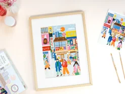 Coffret peinture au numéro - Petit Pinceau - Winter in Seoul Erborian