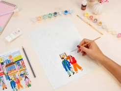 Coffret peinture au numéro - Petit Pinceau - Winter in Seoul Erborian