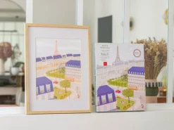 Coffret peinture au numéro - Petit Pinceau - Un printemps à Paris par Mabel Sorrentino