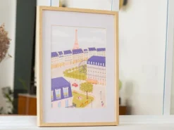 Coffret peinture au numéro - Petit Pinceau - Un printemps à Paris par Mabel Sorrentino