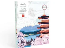 Coffret peinture au numéro - Petit Pinceau - Mont Fuji par La Petite Epicerie