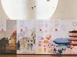 Coffret peinture au numéro - Petit Pinceau - Mont Fuji par La Petite Epicerie