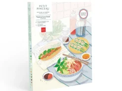 Coffret peinture au numéro - Petit Pinceau - Vietnamese Food par Jayne Wong