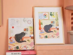 Coffret peinture au numéro - Petit Pinceau - La pause du chat