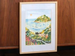 Coffret peinture au numéro - Petit Pinceau - Balade dans les Calanques par Sabina Fenn