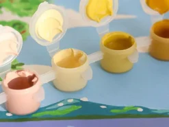 Coffret peinture au numéro - Petit Pinceau - Fenêtre ouverte sur Naples par Limistic - PETIT PINCEAU