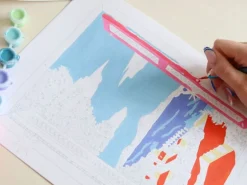Coffret peinture au numéro - Petit Pinceau - Fenêtre ouverte sur Naples par Limistic - PETIT PINCEAU