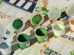 Coffret peinture au numéro - Petit Pinceau - Paris par Sabina Fenn